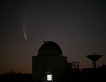 Komet Neowise am 18. Juli 2020